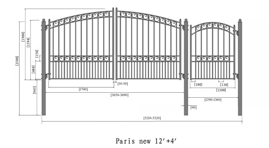Могильные оградки из профильной трубы