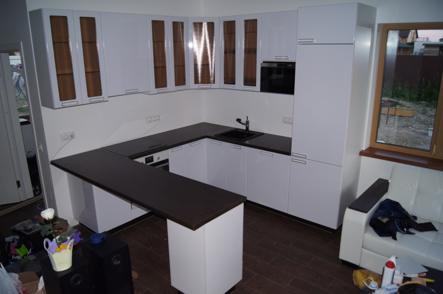 Кухонный гарнитур буквой п