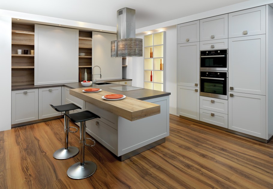 Т-образная кухня