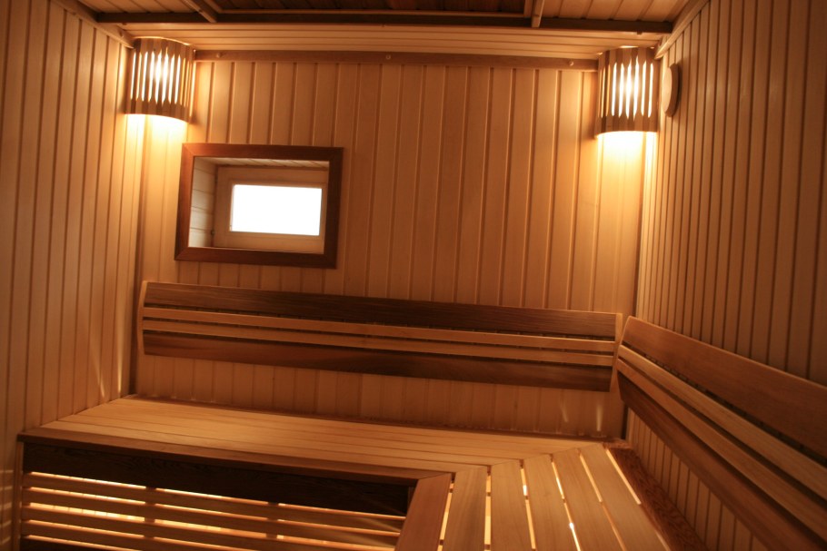 Вагонка в парилке