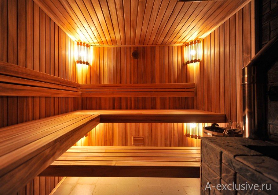 Баня отделка вагонкой внутри парилки