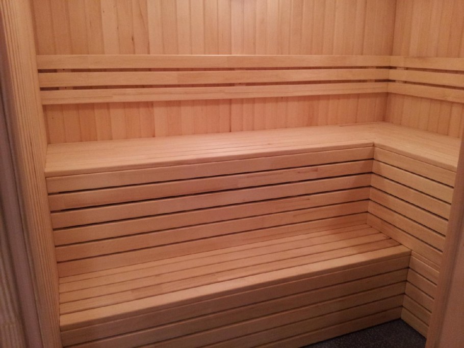 Отделка бани внутри вагонкой