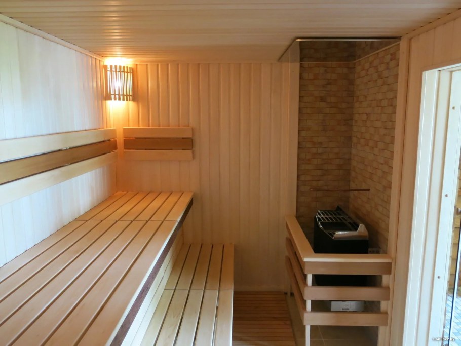 Отделка бани внутри вагонкой