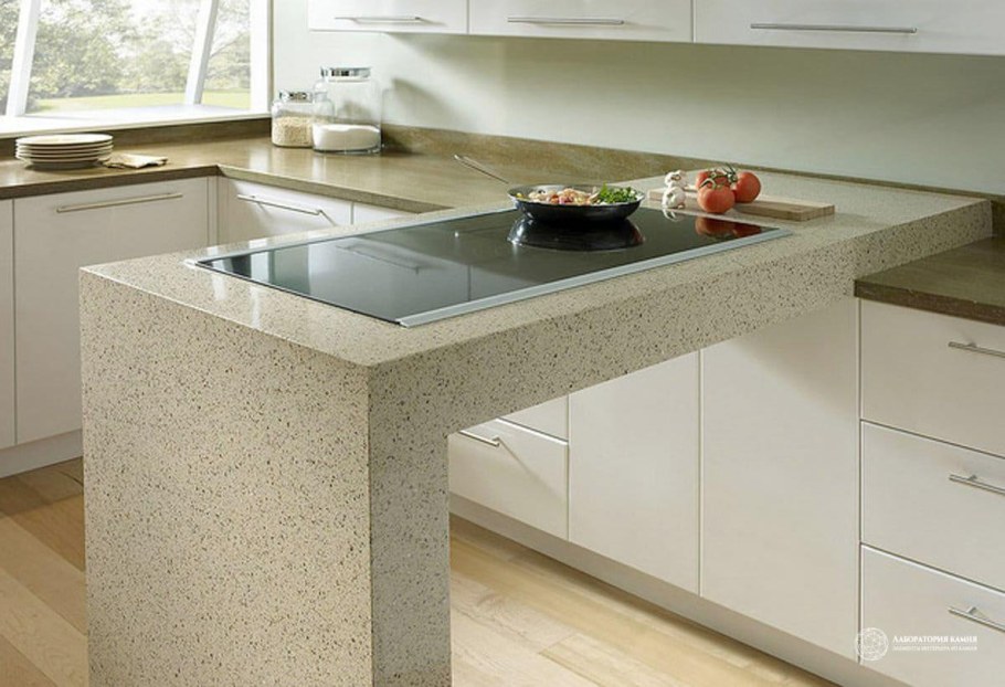 Столешница Stone из искусственного камня v 900b