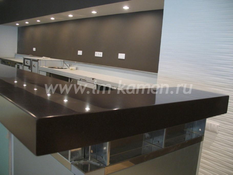 Барная стойка закругленная