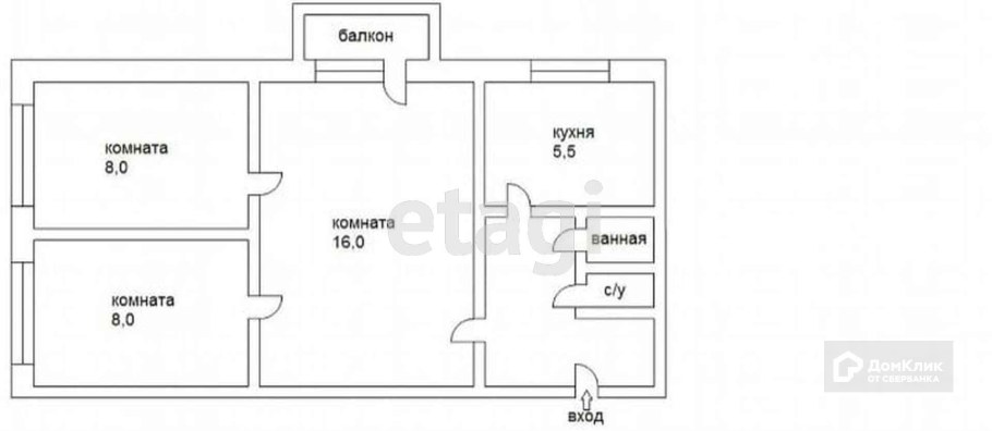 Интерьер хрущёвки 2 комнаты смежные проходные