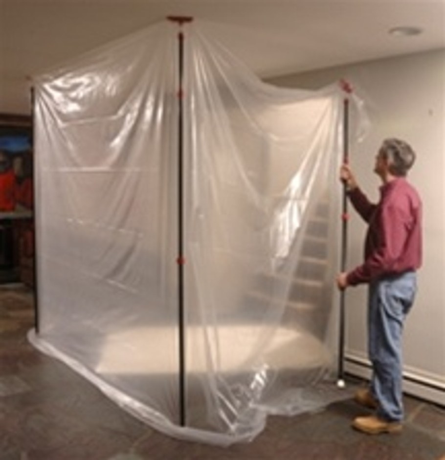 Ширма от строительной пыли