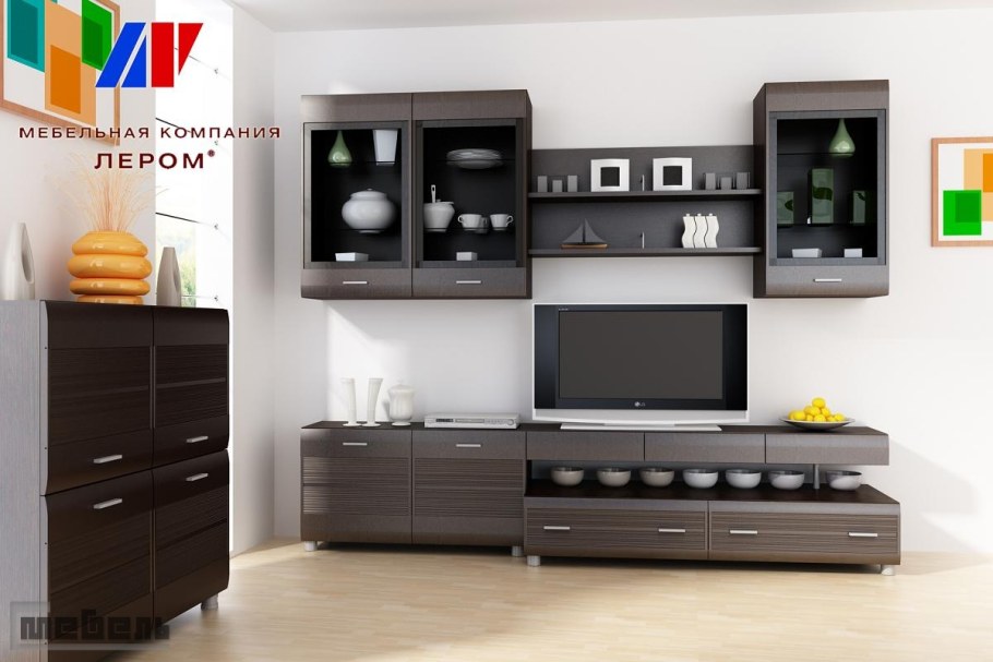 Модульная стенка Камелия Лером