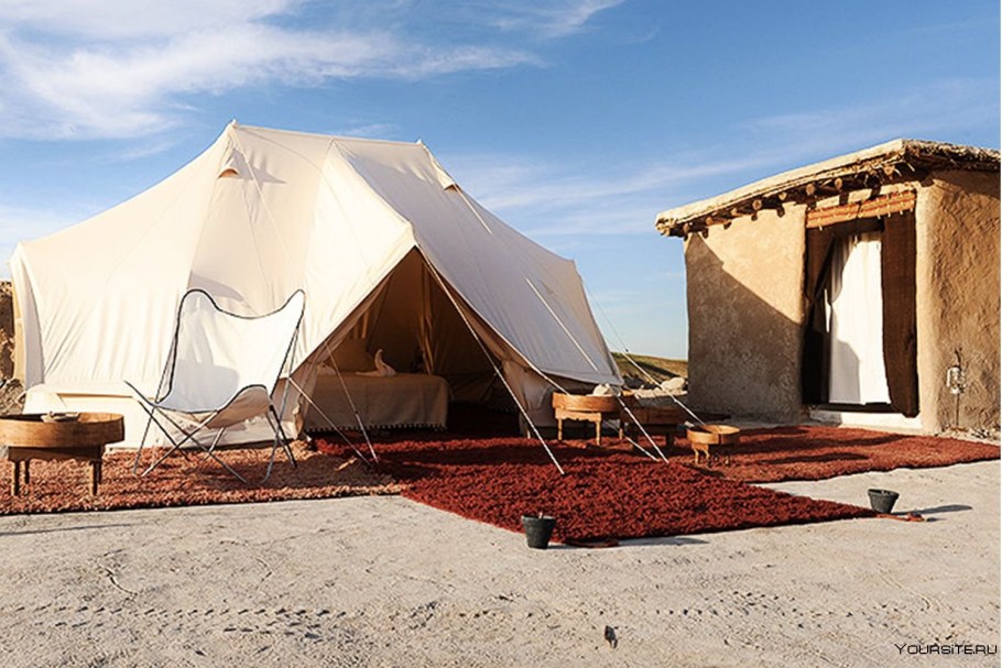Шатер кочевников туарегов