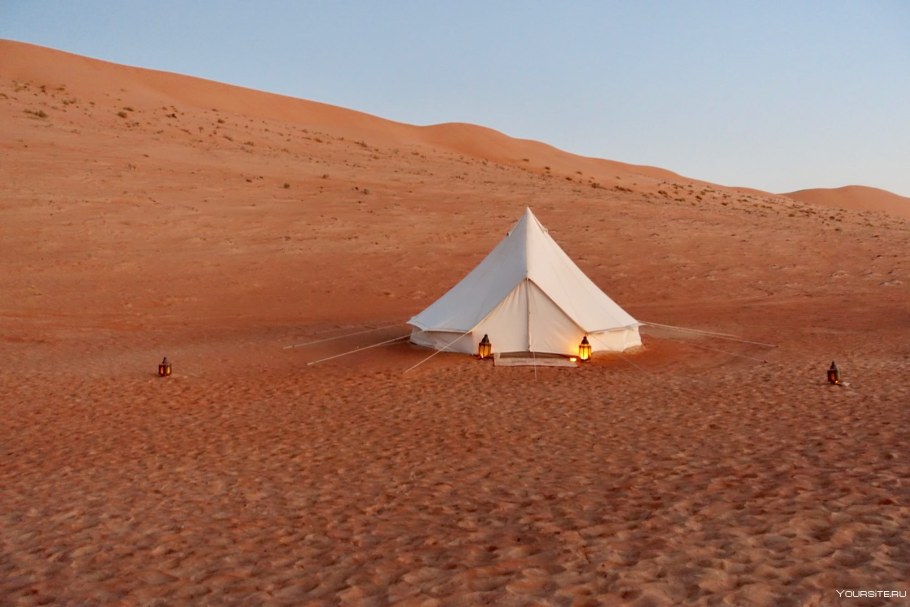 Оман пустыня кемпинг