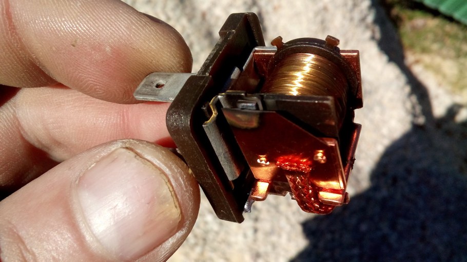 Реле охлаждения двигателя Омега б