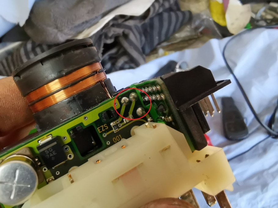 W210 ключ рыбка плата