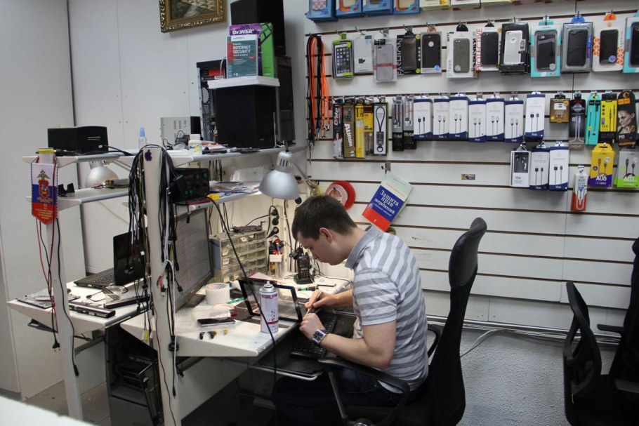 Мастерская по ремонту телефонов