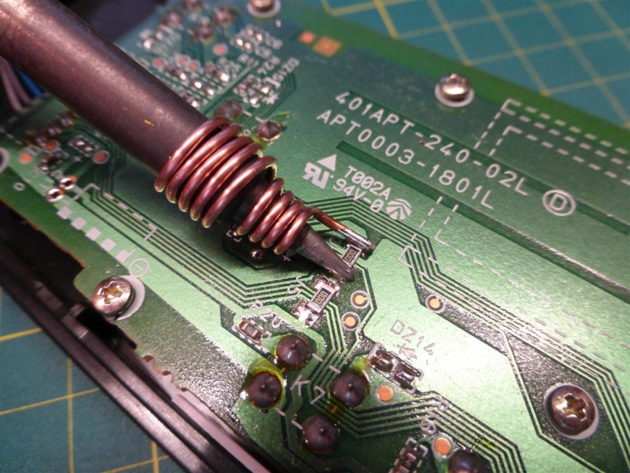 Пайка СМД компонентов