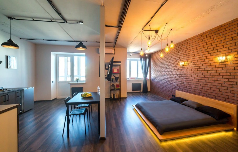 Интерьер комнаты для сдачи в аренду