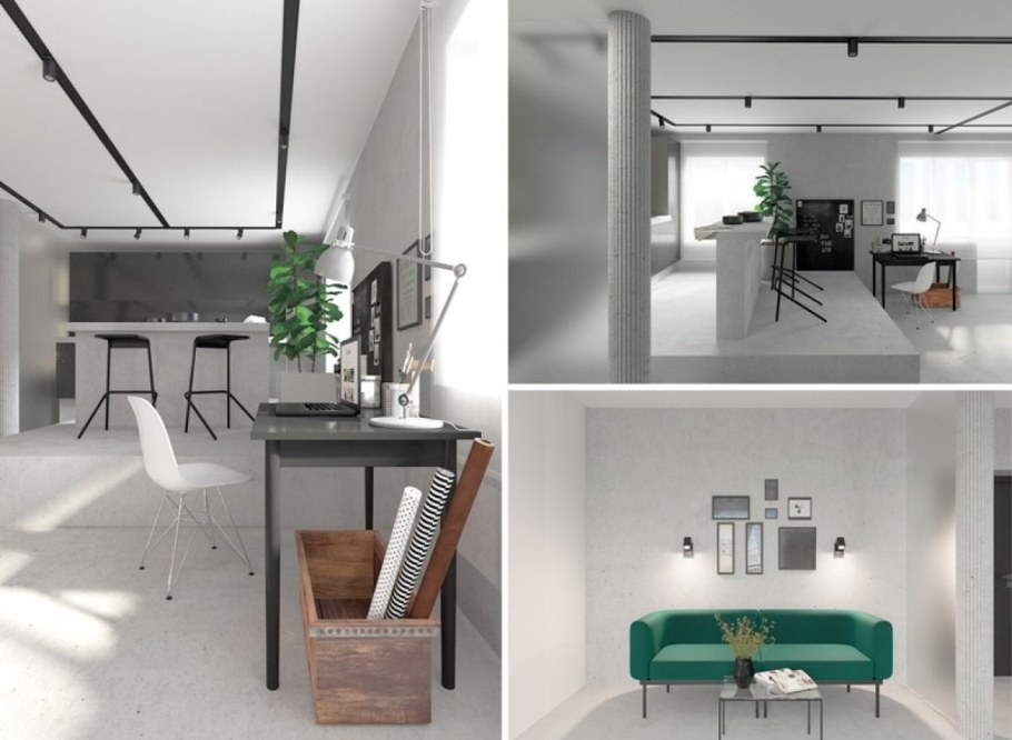 Интерьер однокомнатной квартиры 38 кв.м