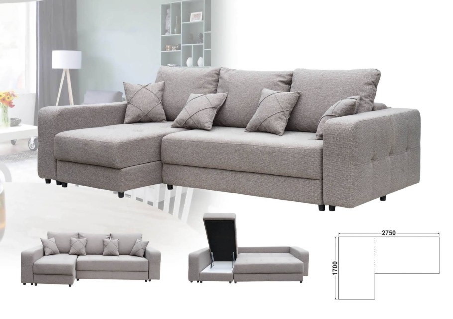 Угловой диван эксо Меркурий