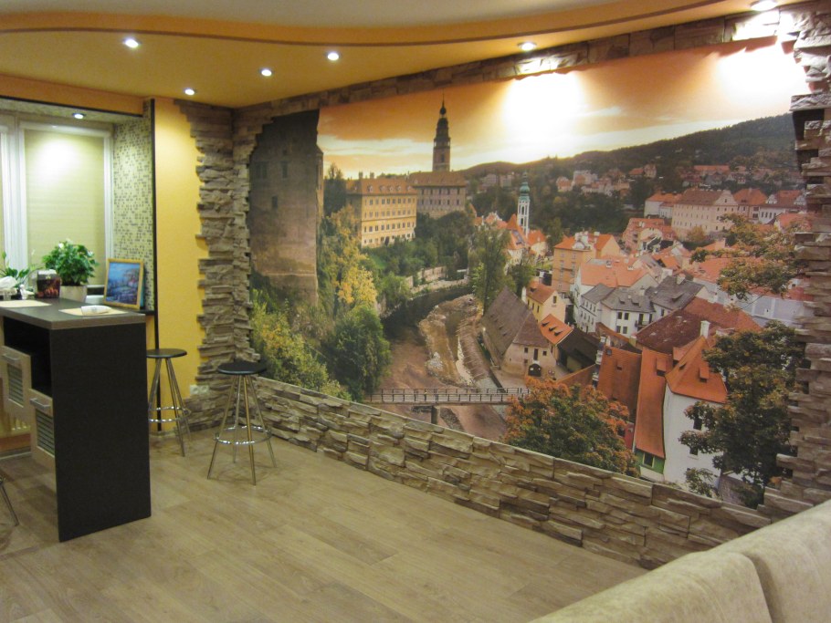 Фреска в декоративном Камне