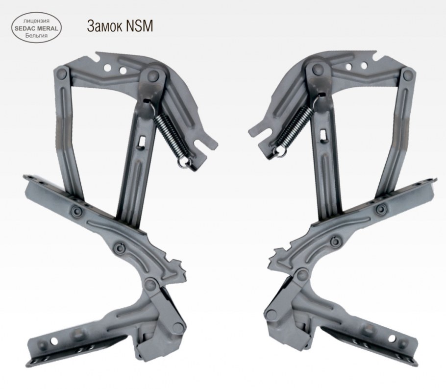 Замок sedac/NSM цинк