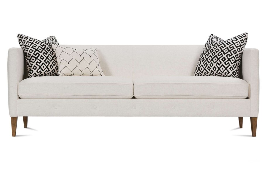 Белый диван на ножках