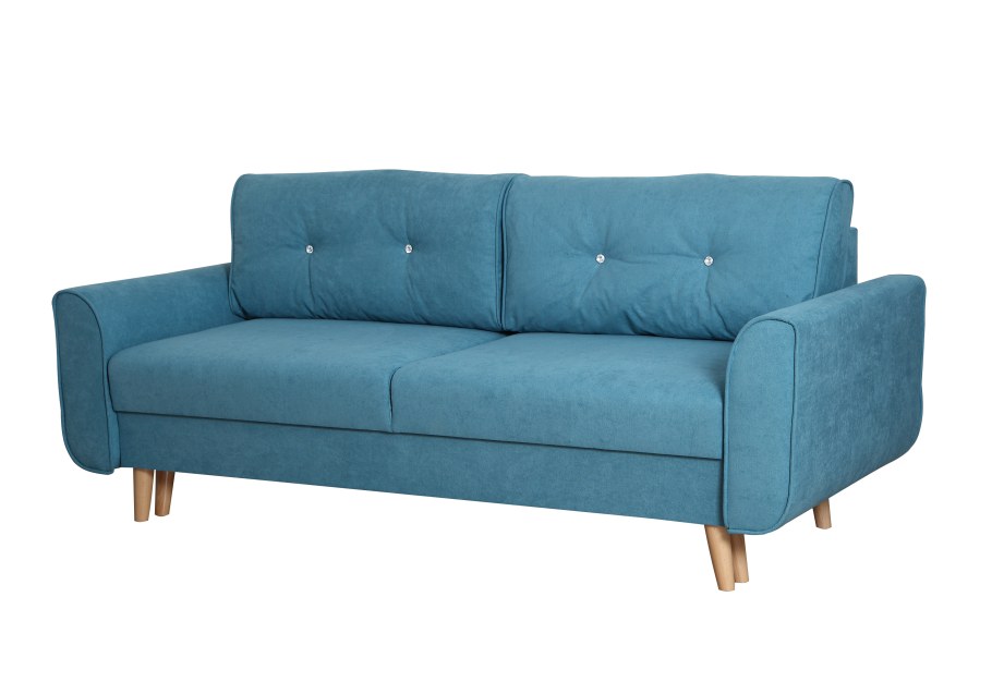 Диван кровать на деревянных ножках