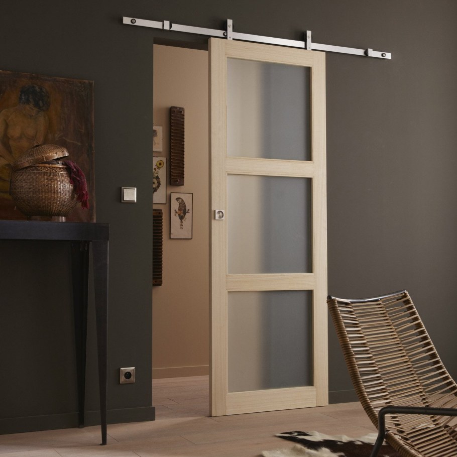 Двери с направляющими межкомнатные