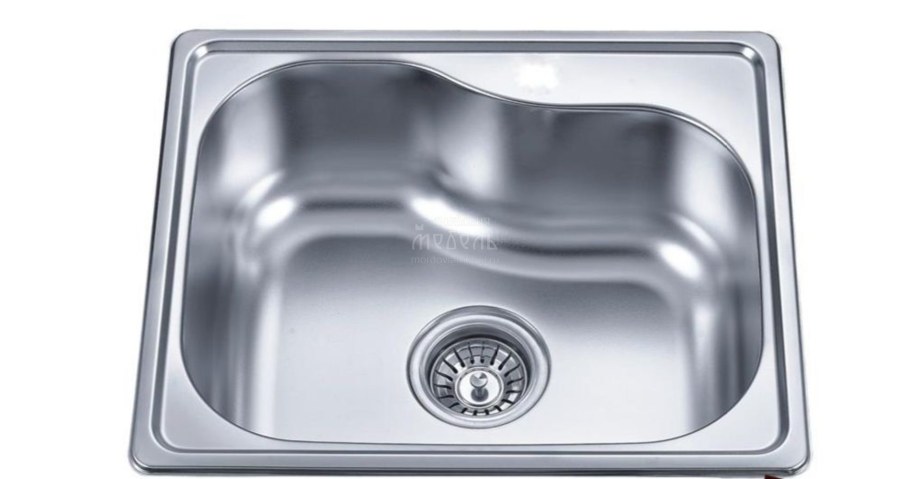 Врезная кухонная мойка ЕМАР 7750 Лайт 77х50см нержавеющая сталь