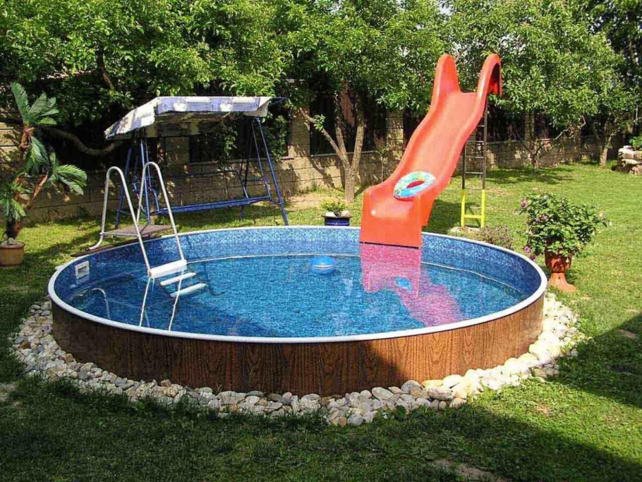 Бассейн Summer fun Exklusiv круглый