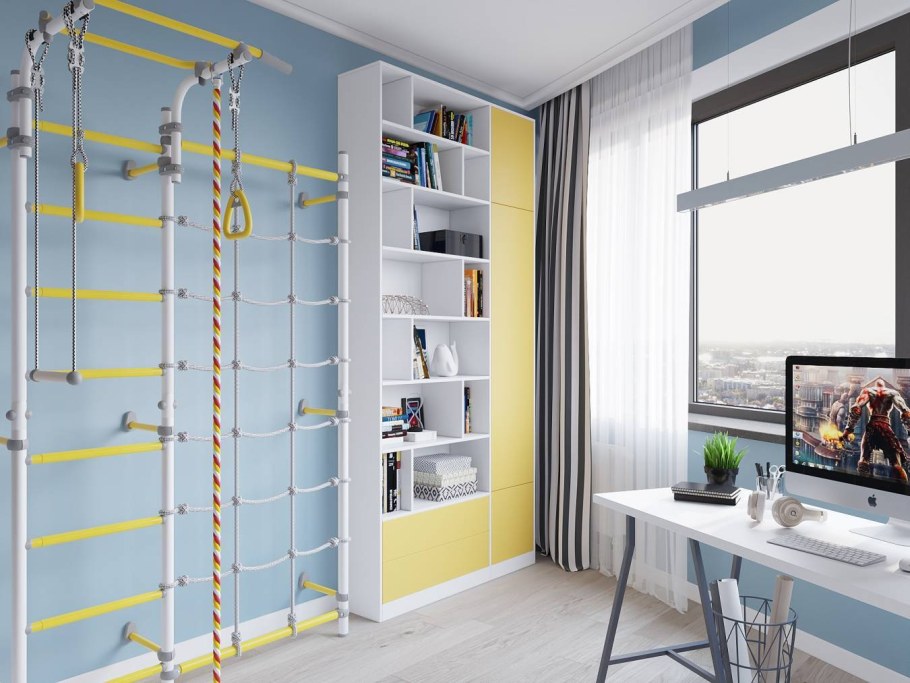 Спортивный уголок для детей 1 года в квартиру