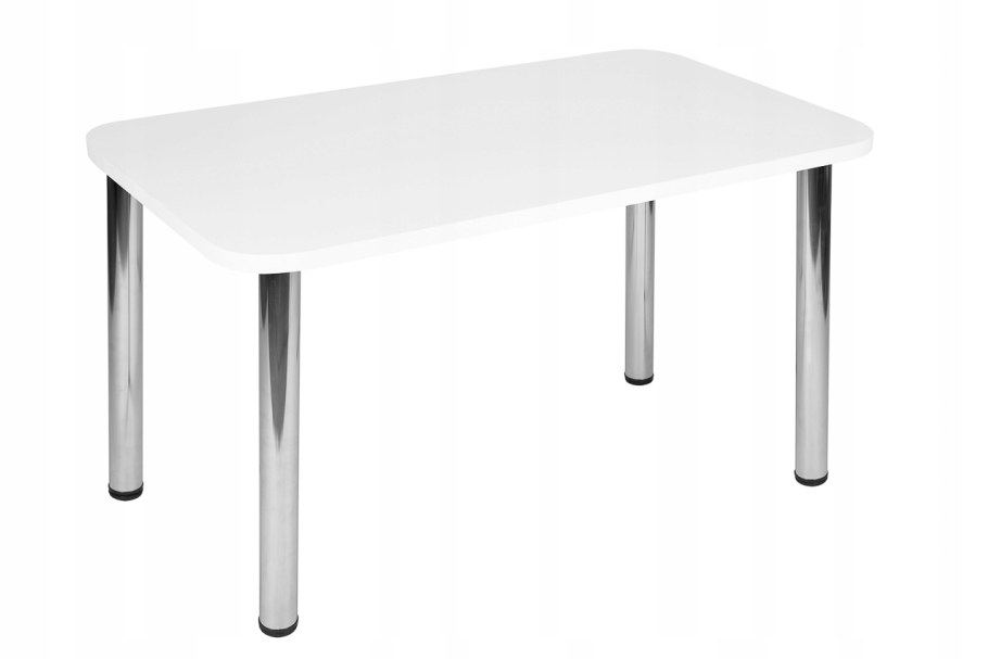 Стол серый 70х50 ножки хром