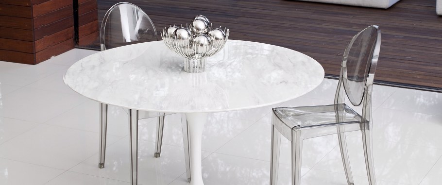 Стол Тулип 100 мрамор