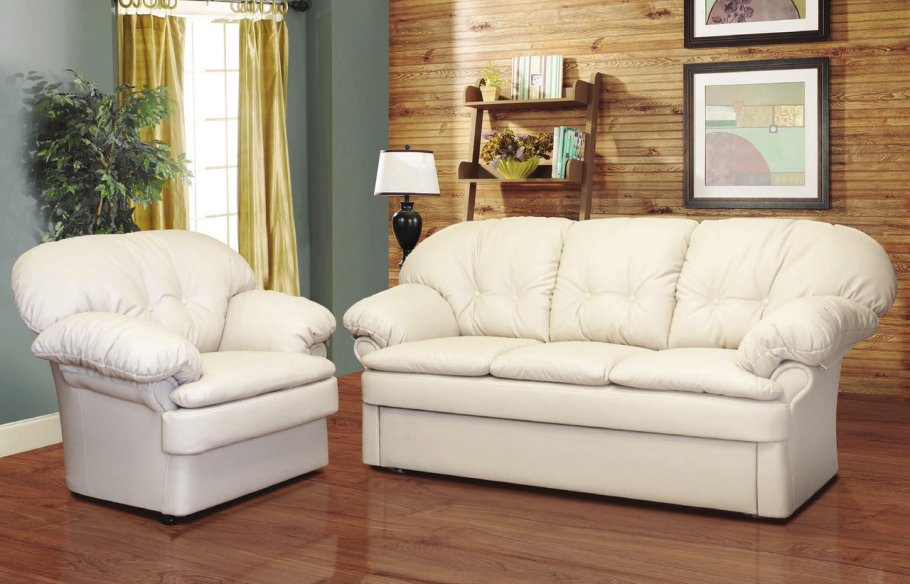 Красивая кожаная мебель