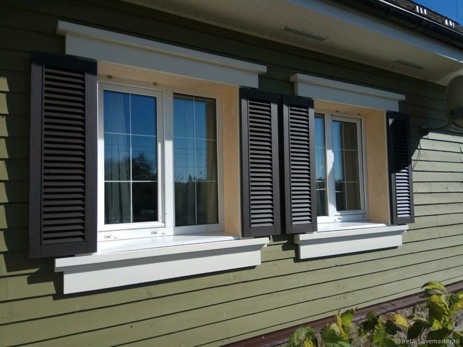Ставни шаттерсы внешние