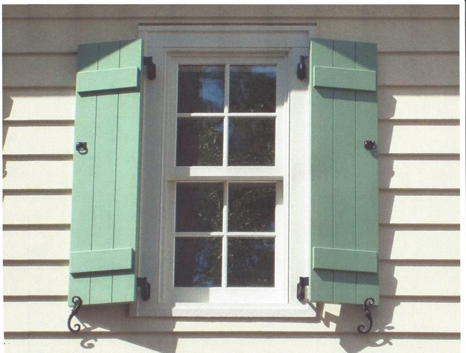 Ставни на окна для дачи