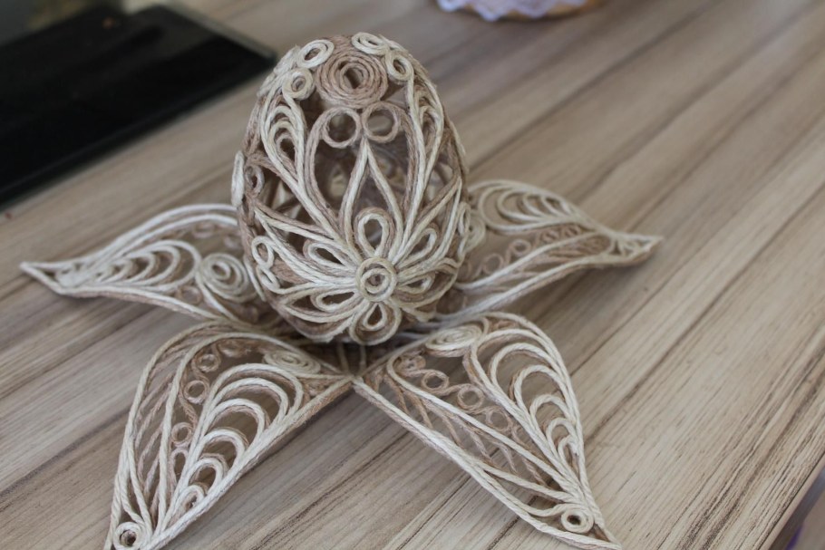 Надежда Горюхина джутовая филигрань мастер класс