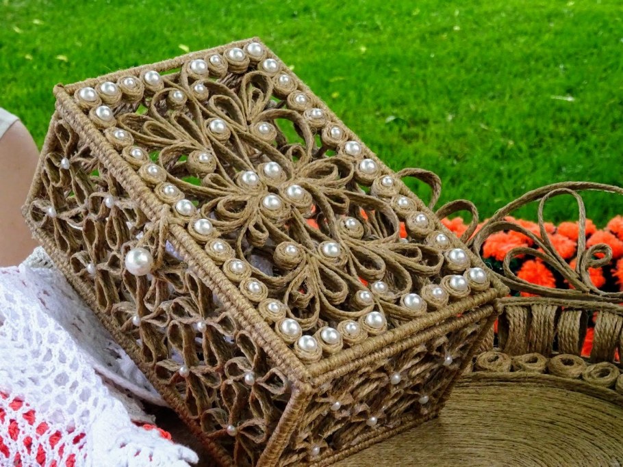 Людмила Пыхова джутовая филигрань