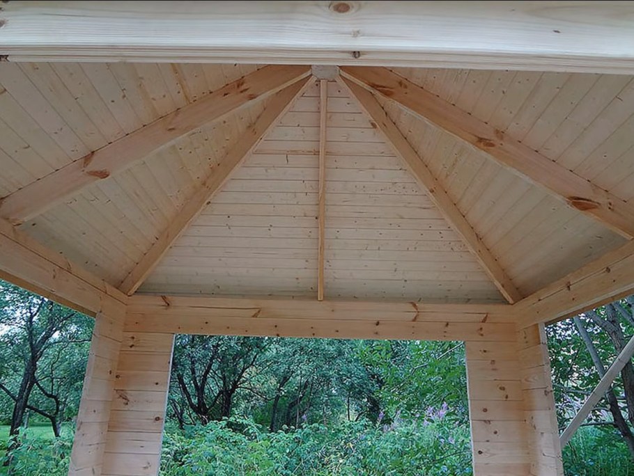 Крыша для беседки