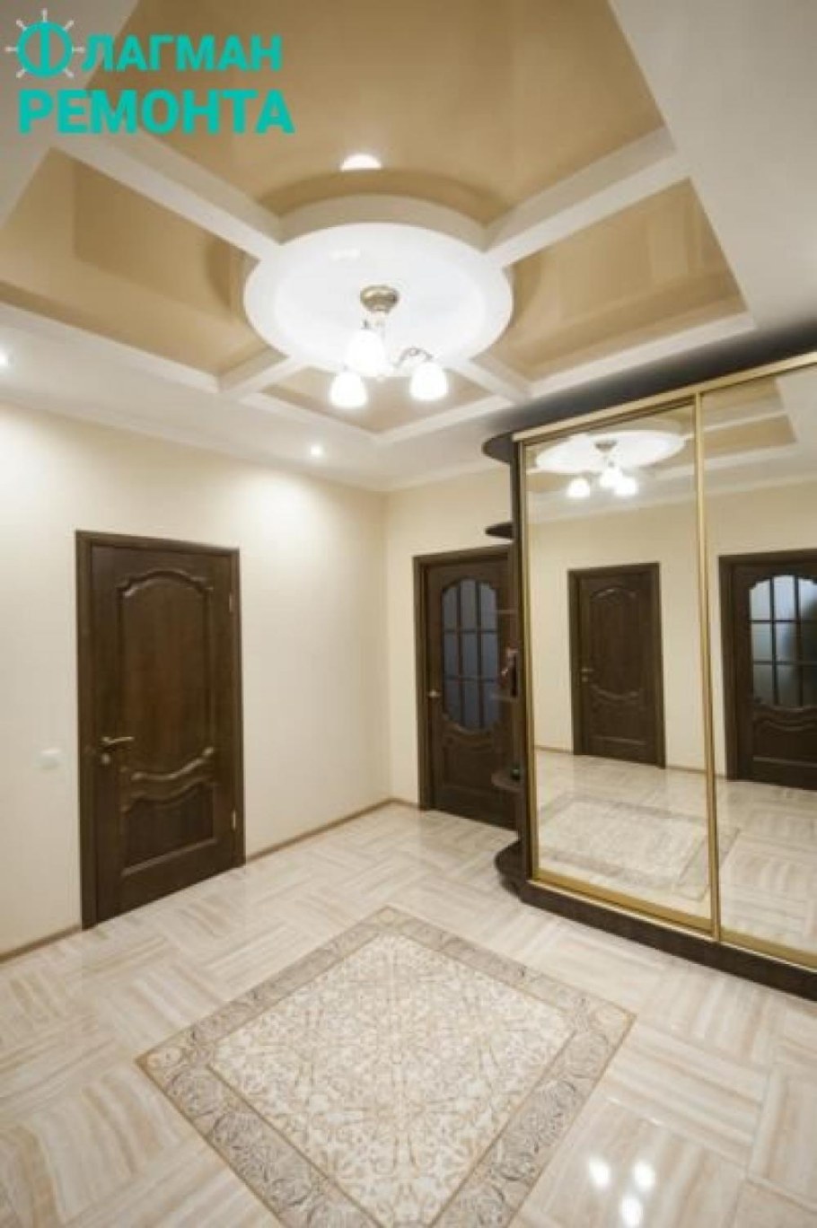 Проект кухни в евродвушке