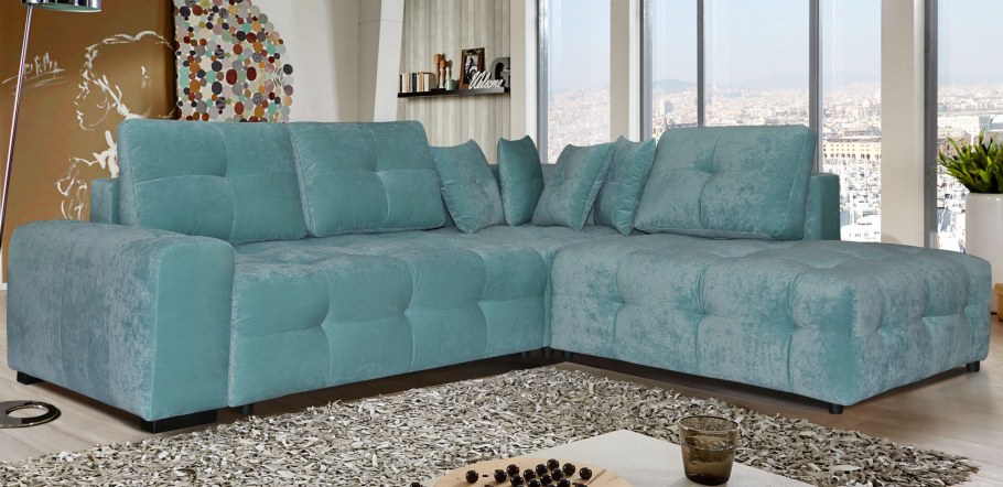 Диван Кубус Пинскдрев в интерьере