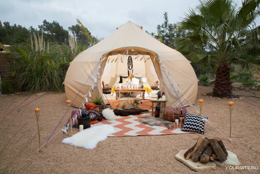 Куршская коса кемпинг глэмпинг