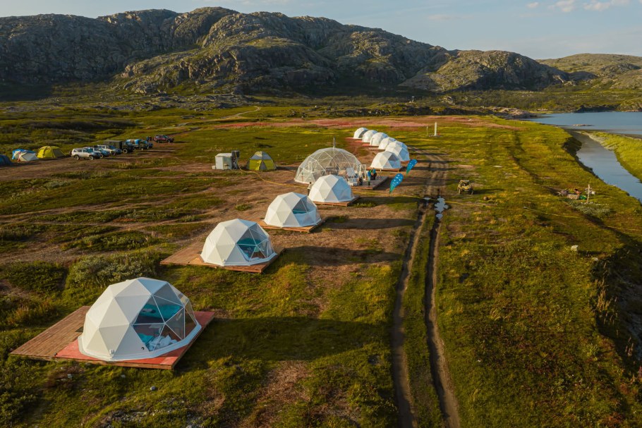 Китовый берег глэмпинг Мурманск