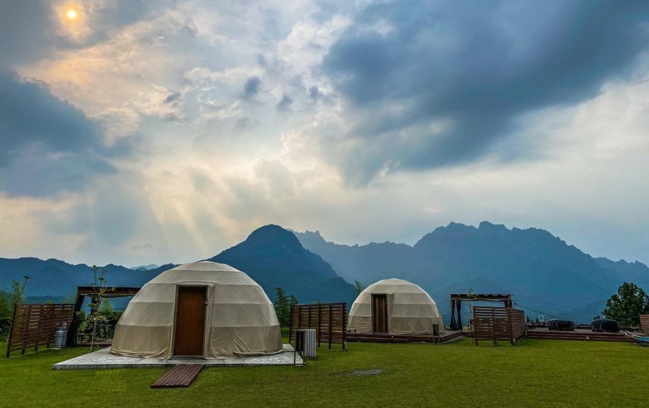 Китовый берег глэмпинг