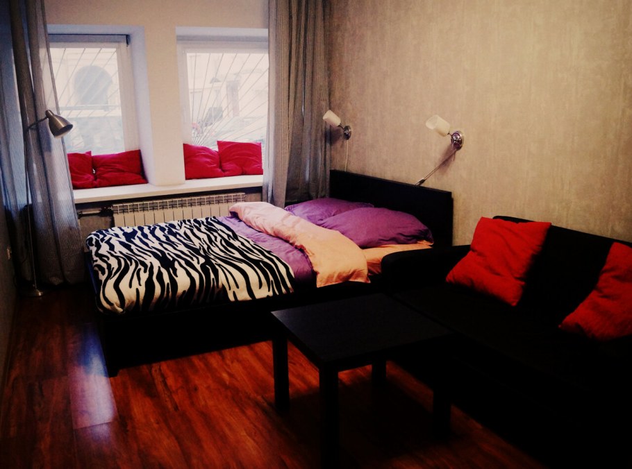 Гостиная-спальня 15м2 икея