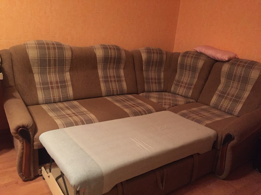 СПБ диван Тулон коричневый вариант 3