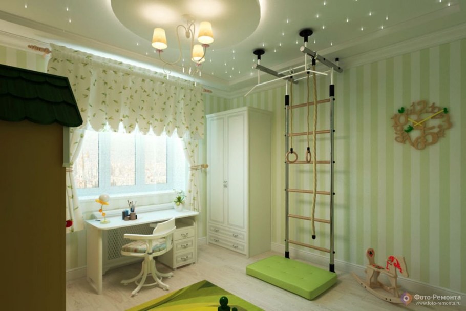Интерьер детской для мальчика