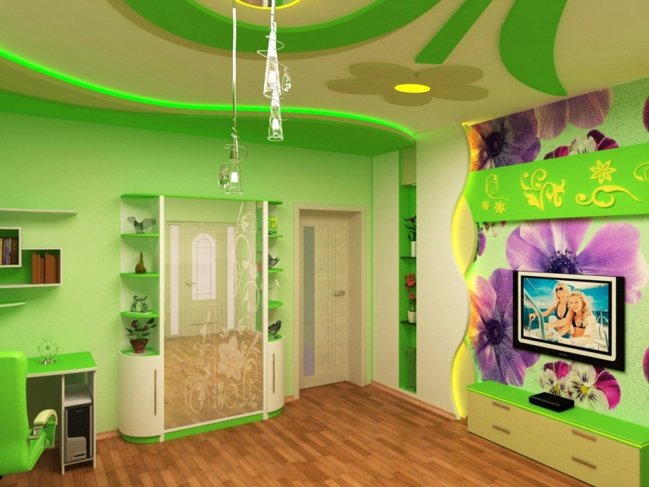 Отделка детской комнаты