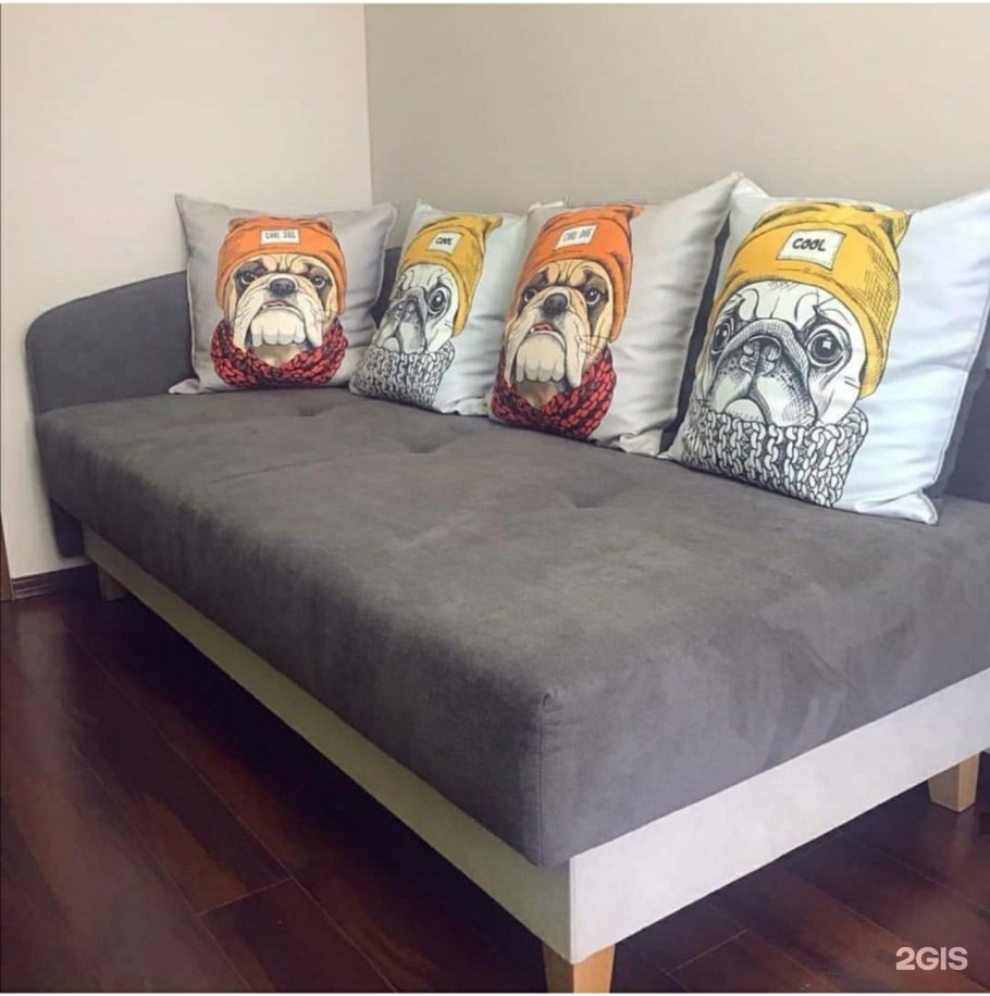 Диван Палермо прямой Мирлачева бежевый