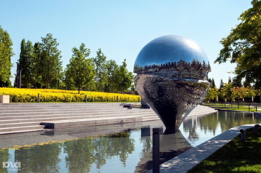 Капля в Краснодаре в парке Галицкого