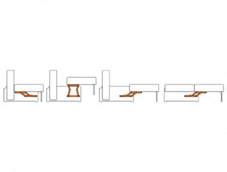 Механизмы раскладывания диванов тик так