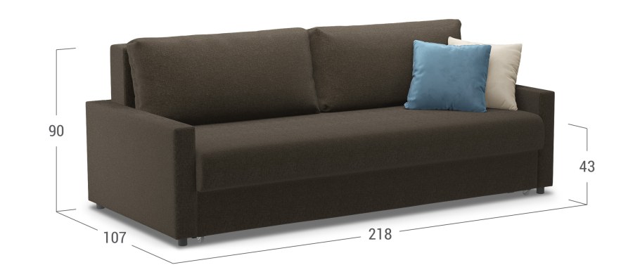 Диван-кровать Верди, механизм еврокнижка, 200х73х80